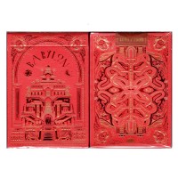 TWPCC Babylon Ruby Red Oyun Kağıdı Koleksiyonluk iskambil Kartları