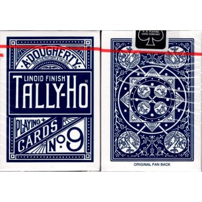 Tally-Ho Fan Back Kart Mavi Deste İskambil Kartı Oyun Kağıdı Kartları